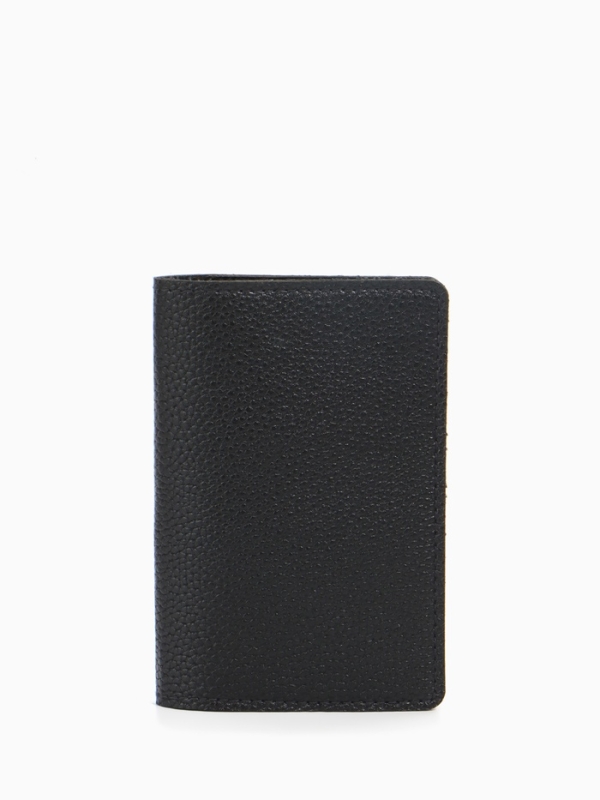 Обложка для паспорта  (ВП030-00550), черный 19,5х14х0,3 см