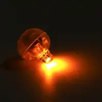 Светодиод для воздушного шара, круглый, жёлтый, набор 20 штук