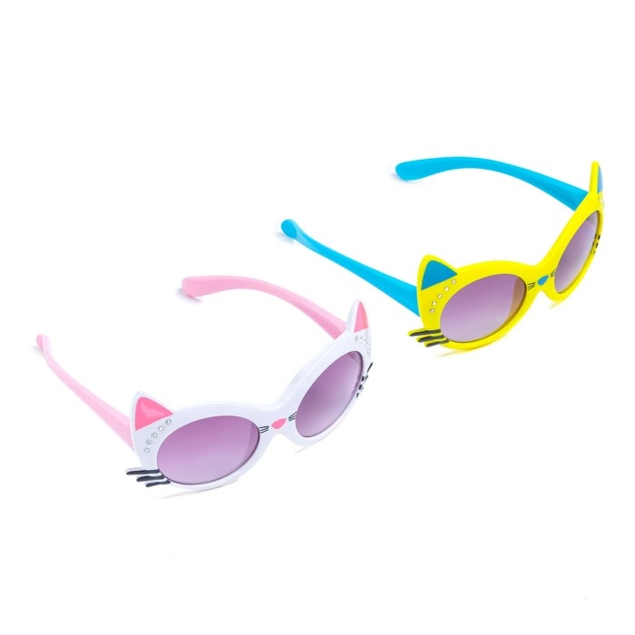 Очки солнцезащитные детские OneSun, uv 400, линза 4.5х5.5 см, ширина 12.5 см, дужка 12 см, микс 55 Очки солнцезащитные детские OneSun, uv 400, линза 4.5х5.5 см, ширина 12.5 см, дужка 12 см, микс 55