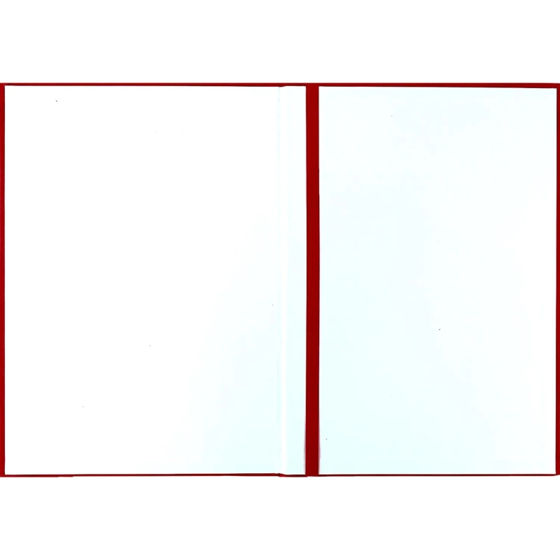 Папка адресная б/в красная 15А001 Виньетка/10/ 15А001_к