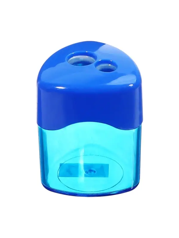 Точилка Calligrata &laquo;Классика&raquo;, двойная, с контейнером, МИКС