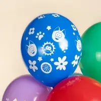 Воздушные шары латексные 12" «Котенок Котэ, С Днем Рождения», 25 шт., МИКС Воздушные шары латексные 12" «Котенок Котэ, С Днем Рождения», 25 шт., МИКС