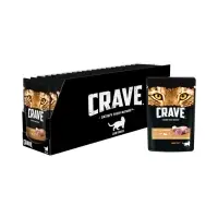 Влажный корм Crave для кошек, пауч индейка в желе, 70г Влажный корм Crave для кошек, пауч индейка в желе, 70г