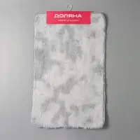 Коврик Доляна &laquo;Пушистик&raquo;, 50&times;80 см серый