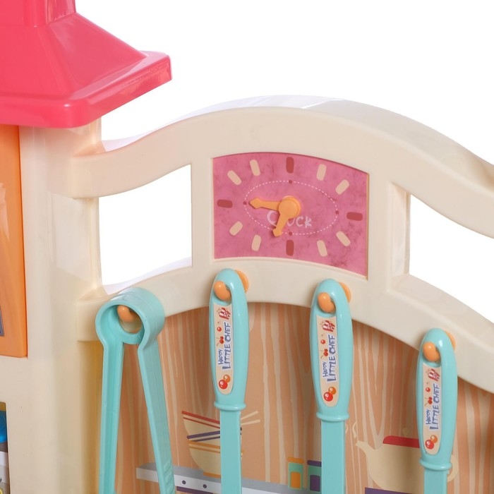 Игровой набор «Весело готовим» с аксессуарами, свет, звук, бежит вода из крана Игровой набор «Весело готовим» с аксессуарами, свет, звук, бежит вода из крана