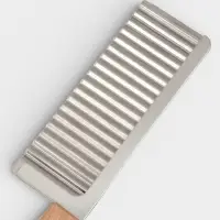 Нож для фигурной резки Доляна, 27&times;6 см, нержавеющая сталь, бежевый