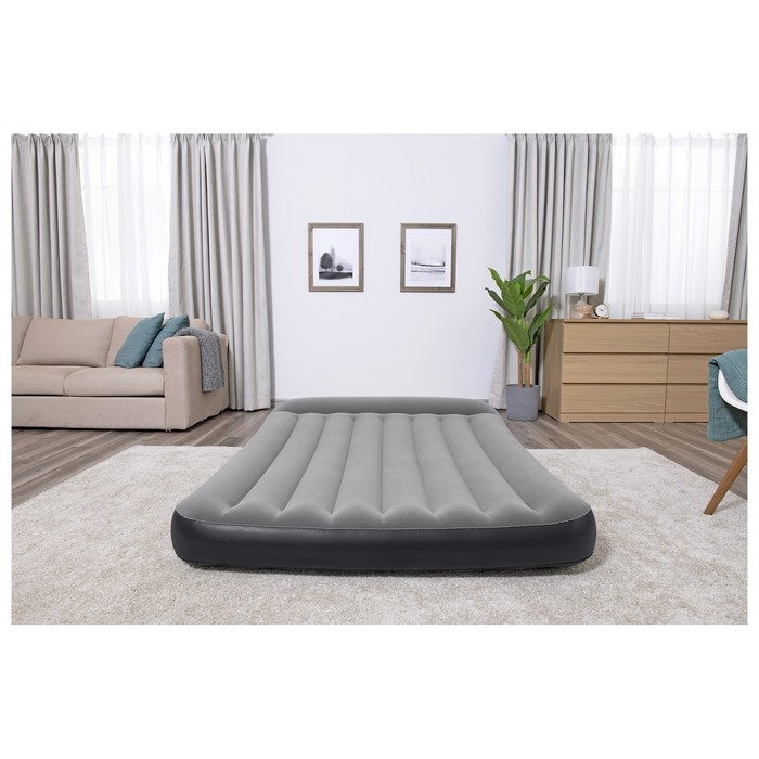 Кровать надувная Tritech, 191 х 137 х 30 см, с встроенным насосом 220-240V, 67462 Bestway Кровать надувная Tritech, 191 х 137 х 30 см, с встроенным насосом 220-240V, 67462 Bestway