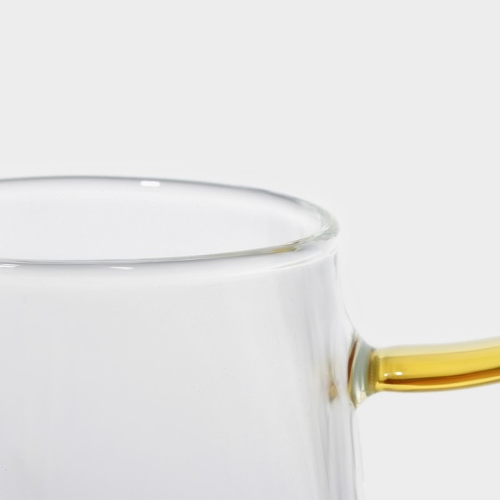 Кружка стеклянная Magistro «Льдинка», 320 мл, 11×9×9,5 см Кружка стеклянная Magistro «Льдинка», 320 мл, 11×9×9,5 см