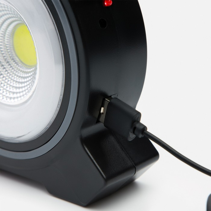 Фонарь ручной аккумуляторный Фонарь ручной аккумуляторный "Мастер К", солнечная батарея, USB, 17 х 13 см