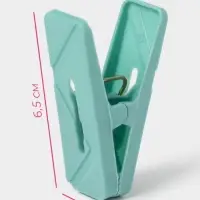 Прищепки для белья Доляна, 20 шт., верёвка бельевая 13 м, 6.5&times;2.3 см, ширина низа 3.8 см