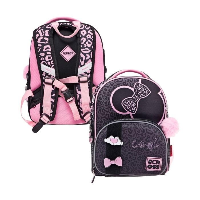 Рюкзак школьный 37 х 28 х 12 см, эргономичная спинка, Across 194 Рюкзак школьный 37 х 28 х 12 см, эргономичная спинка, Across 194