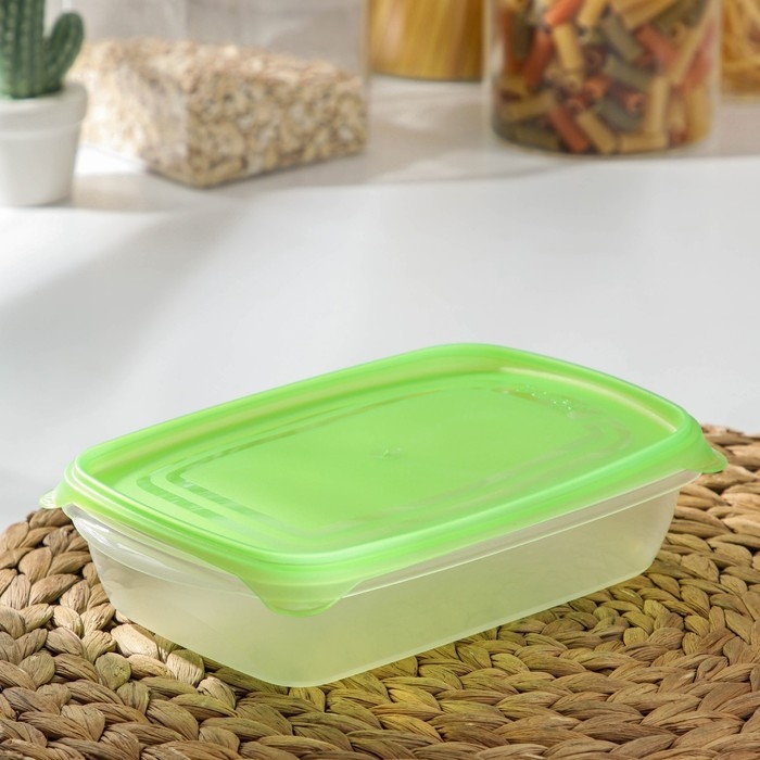 Набор контейнеров «Трио», 3 шт, 700 мл, цвет прозрачный, крышка МИКС