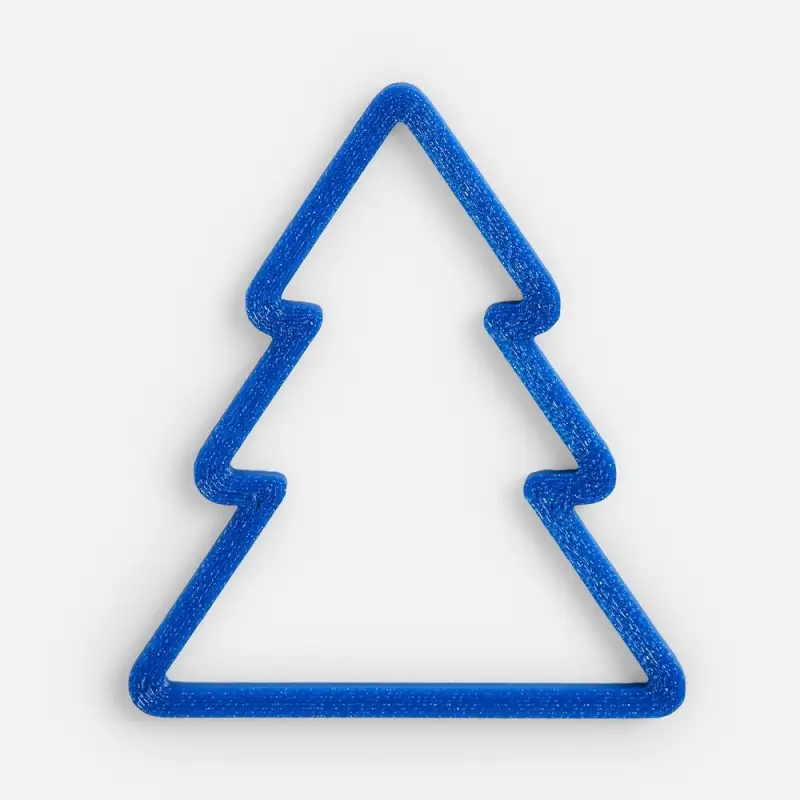 Подвеска &laquo;Елочка&raquo;, 3D-печать, синяя