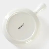 Кокотница фарфоровая Magistro «Церера», 500 мл, d=15 см, цвет белый Кокотница фарфоровая Magistro «Церера», 500 мл, d=15 см, цвет белый