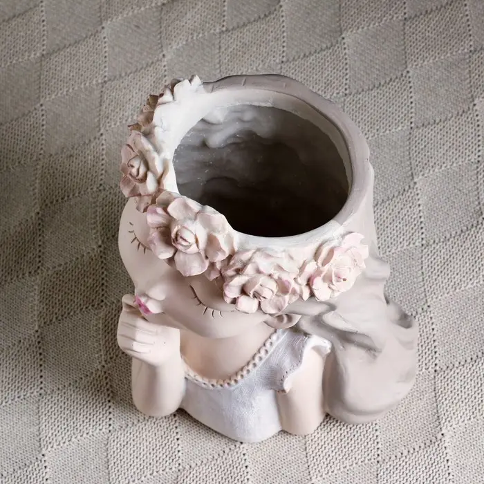 Кашпо - ваза  Кашпо - ваза "Принцесса" 18х16х27см