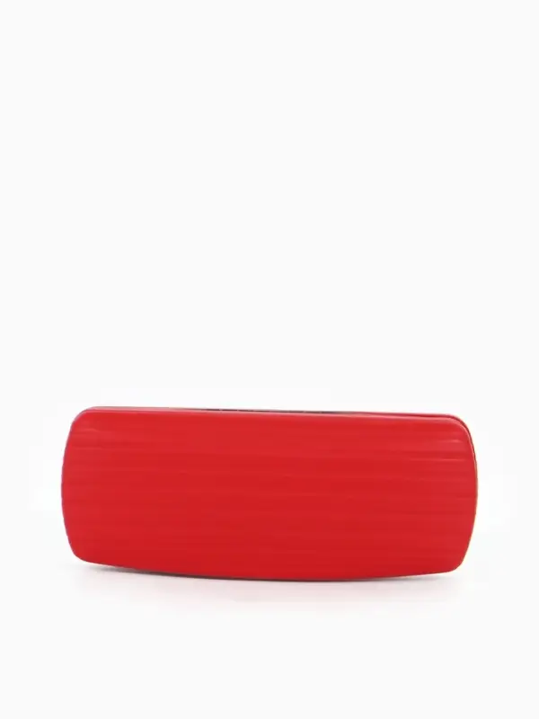 Футляр для очков на хлопушке, размер 16&times;6.5&times;3.5 см, красный