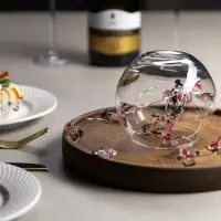 Гирлянда &laquo;Нить&raquo; 2 м, роса с насадками &laquo;Снеговик в шарфе&raquo;, IP20, серебристая нить, 20 LED, 2 режима, от батареек АА&times;2, свечение мульти