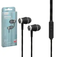 Наушники ISA S12 с микрофоном черные