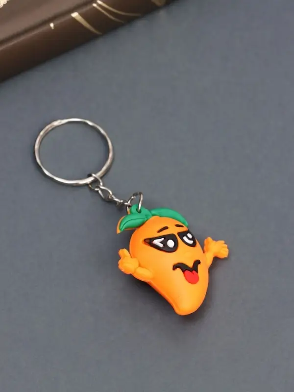 Брелок резина Брелок резина "Фруктики-смайлики" МИКС 2,7х2,6х1,6 см