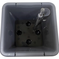 Горшок с автополивом InGreen 5л с внутр.встав.2,2 л,Утрен.туман,IG622411025