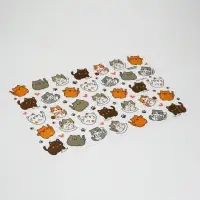 Коврик под миску &laquo;Много котиков!&raquo;, 43&times;28 см