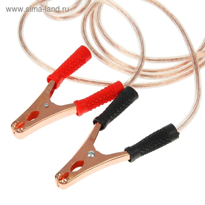 Пусковые провода Nova Bright, 400 А, с прозрачной изоляцией, морозостойкие, в сумке, 2.5 м Пусковые провода Nova Bright, 400 А, с прозрачной изоляцией, морозостойкие, в сумке, 2.5 м