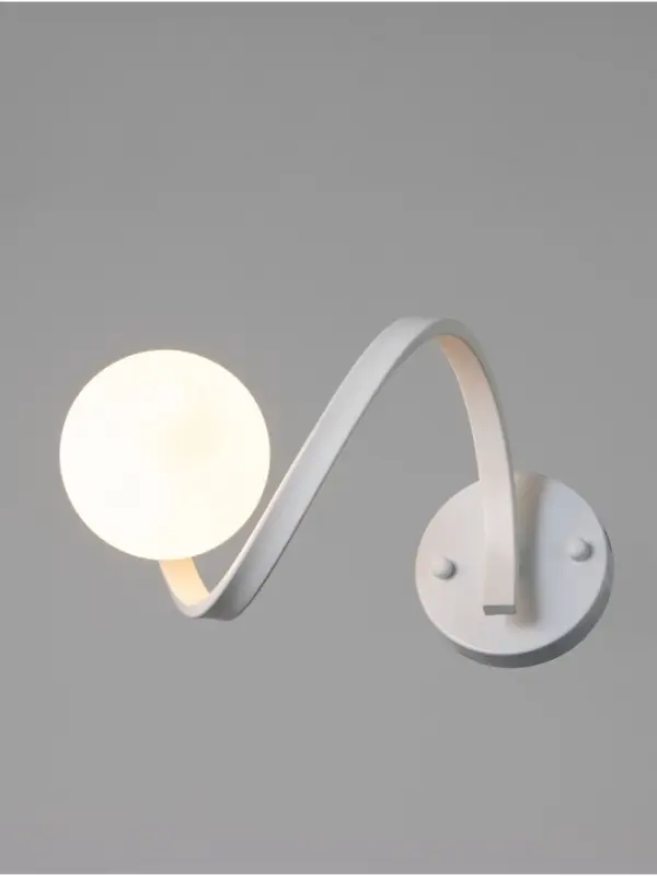 Бра настенный BayerLux Nadine, 1&times;10 Вт, GU10, белый, 37&times;16&times;32 см