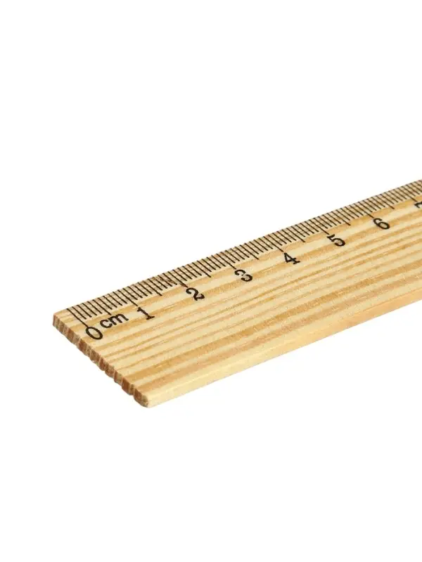 Линейка деревянная, 30 см