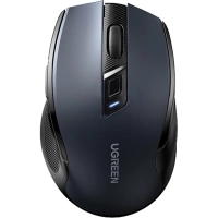 Мышь компьютерная UGREEN MU006 (90855) WLS, 2.4G BT, черный