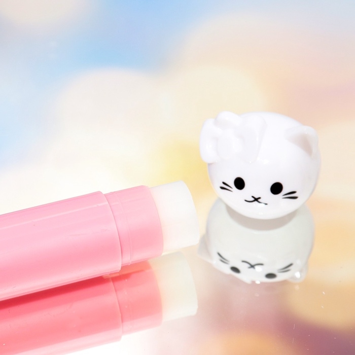 Губная помада гигиеническая «Котенок», с клубникой Губная помада гигиеническая «Котенок», с клубникой