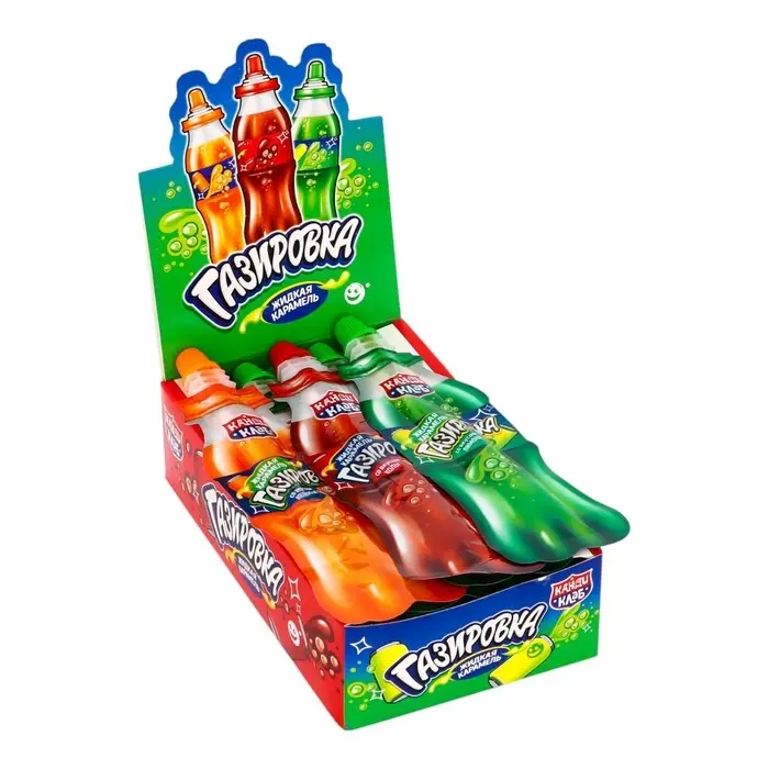 Карамель жидкая «Газировка» ассорти, 22 г Карамель жидкая «Газировка» ассорти, 22 г