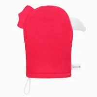 Детская мочалка для купания Крошка Я &laquo;Фламинго&raquo;, махра