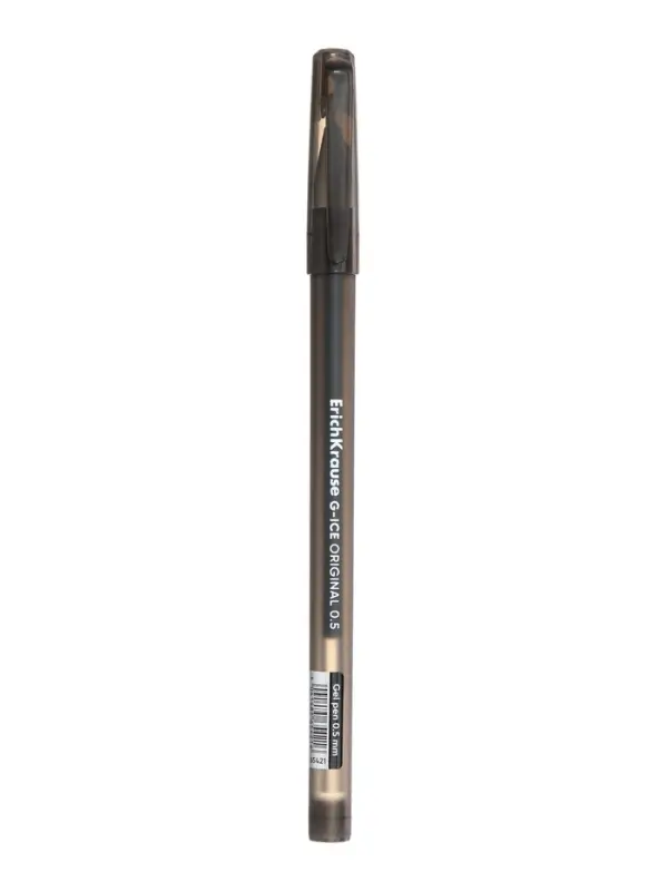 Ручка гелевая ErichKrause G-Ice Stick Original, узел 0.5 мм, чёрная