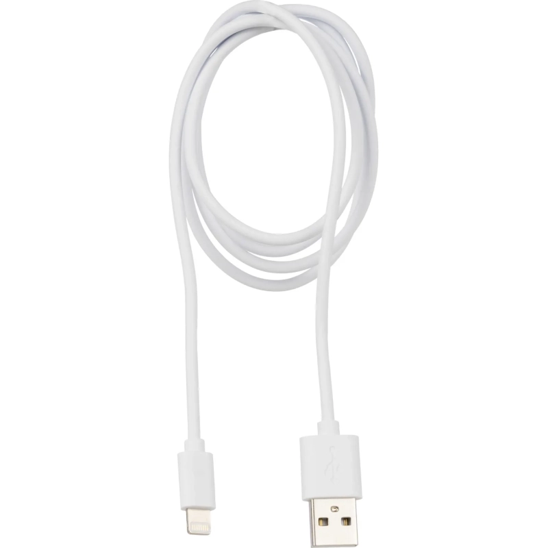Кабель 2,4A, 1м, USB - Lightning, TPE, белый BT-JCBL-002/U152