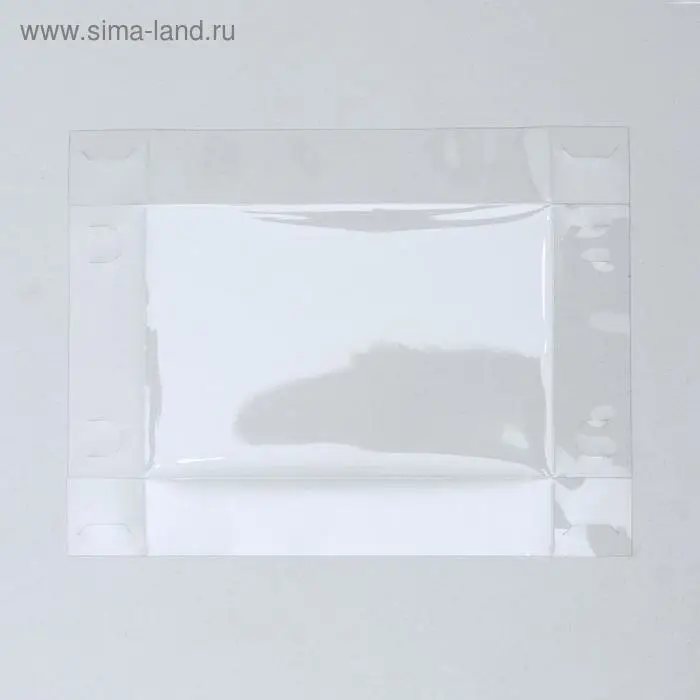 Кондитерская упаковка, коробка для макарун с пластиковой крышкой, «Цветы», 18 х 12 х 3.5 см Кондитерская упаковка, коробка для макарун с пластиковой крышкой, «Цветы», 18 х 12 х 3.5 см