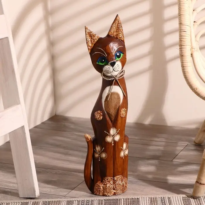 Сувенир дерево "Кошка" 50 см