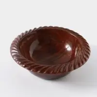 Чаша &laquo;Тарталетка&raquo;, 16&times;16&times;5 см, дерево шишам