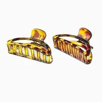 Крабик для волос &laquo;Леопардовый принт&raquo;, овал, 9 см, МИКС