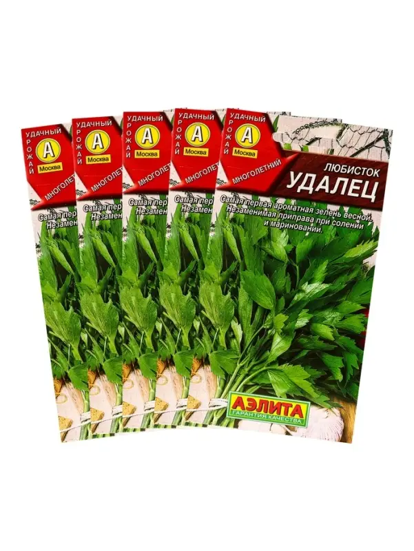 Набор семян Любисток "Удалец", пряность, 5 шт.