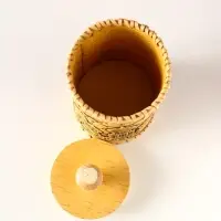 Туес "Россия", D8,5смхH(с хватком)17см, береста Туес "Россия", D8,5смхH(с хватком)17см, береста