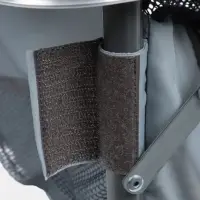 Стол складной ССТ-3П, 102&times;50&times;44.5/ 61 см, с полкой, металлик