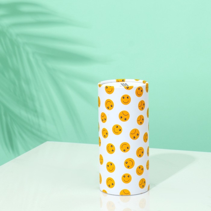 Салфетки в тубусе 50 шт, 2 слоя Салфетки в тубусе 50 шт, 2 слоя "Смайл"