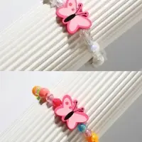 Браслет детский &laquo;Выбражулька. Бабочка с цветочком&raquo;, d=5 см, МИКС