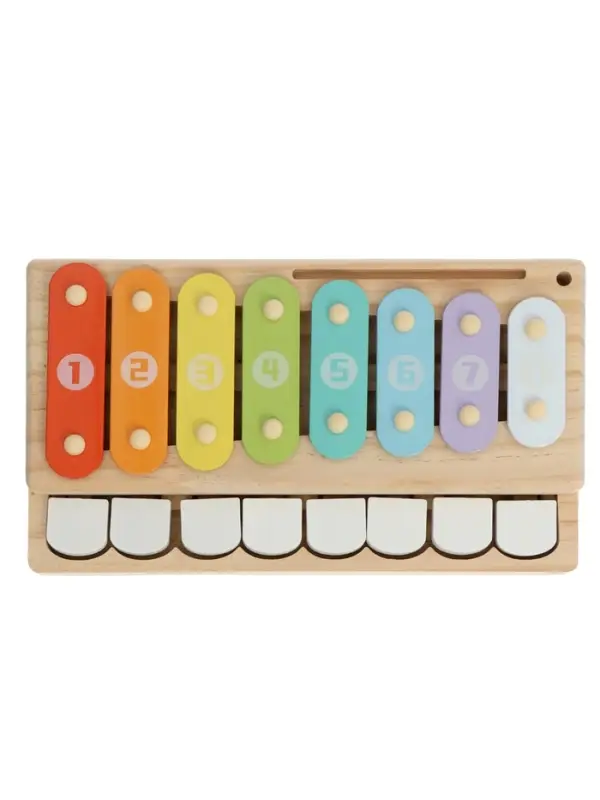 Развивающий музыкальный металлофон для малышей Развивающий музыкальный металлофон для малышей