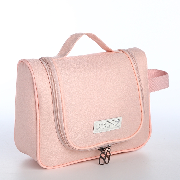 Косметичка на молнии, цвет розовый Косметичка на молнии, цвет розовый