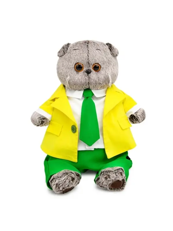 Мягкая игрушка &laquo;Кот Басик&raquo; в ярком костюме, 22 см