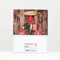 Пакет ламинированный «Новогодний ассортимент» 11.5×14.5×6 см