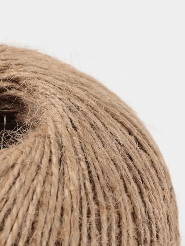 Шпагат джутовый Доляна, двухниточный, 1.12 ктекс, 312 м