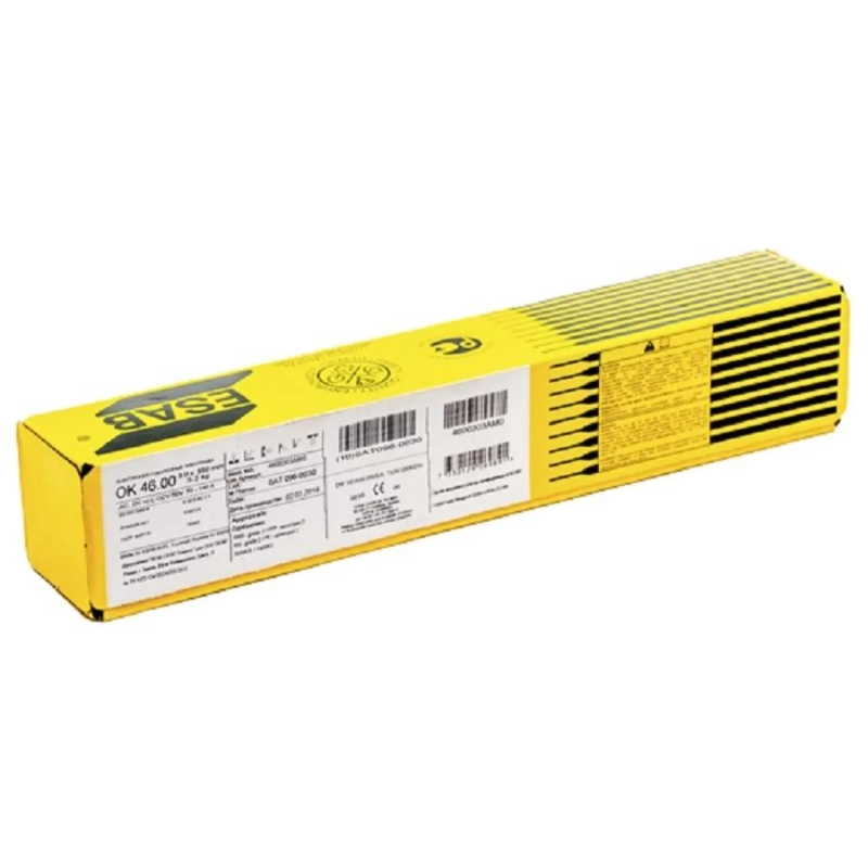Электроды ESAB ОК 46, d3.0х350мм, 5.3кг (4600303AM0/4600303AE0)