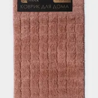Коврик для ванной из микрофибры SAVANNA &laquo;Таормина&raquo;, 40&times;60 см, пыльная роза
